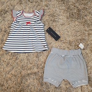 Tommy Hilfiger Girls 2-piece Set 0-3mos